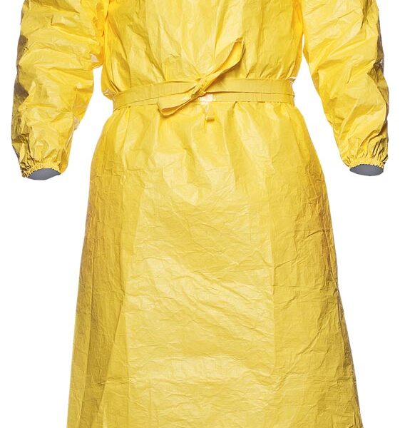 Fartuch typu chirurgicznego wykonany z materiału Tychem® C; TYCH-C-GO; DUPONT TYCHEM; Raw-Pol